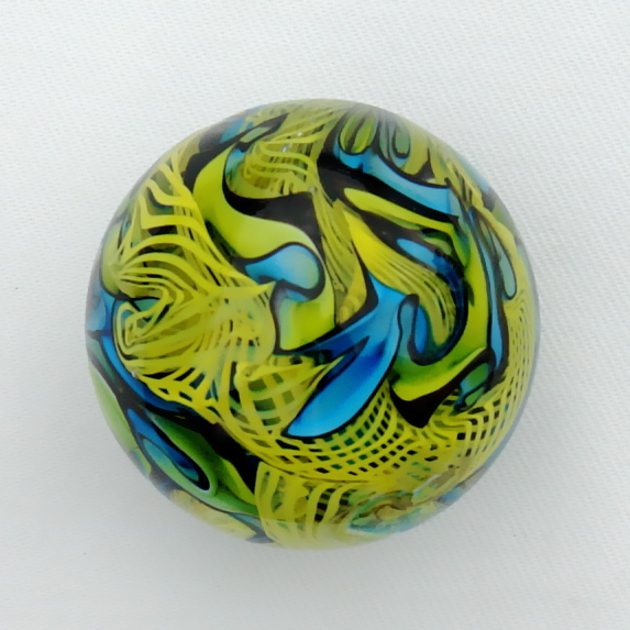 Contemporary Handblown Glass Marble